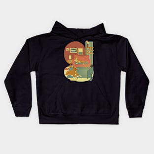 Friends at home Kids Hoodie